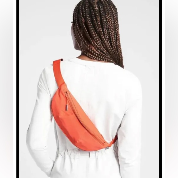 Athleta Bags Nwot Orange Athleta Crossbodyfanny Packsling